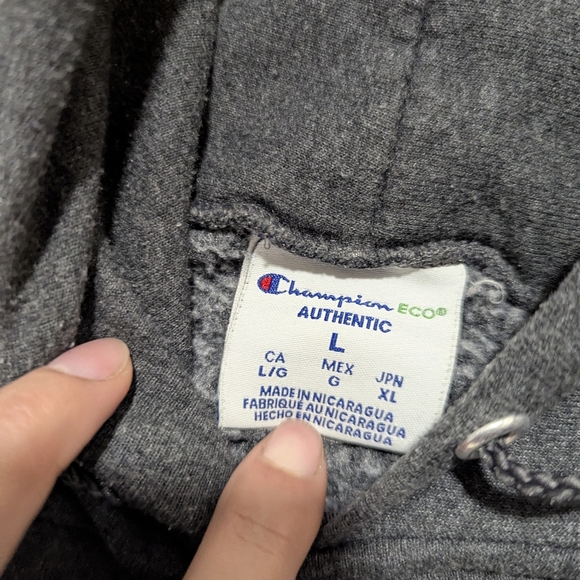 Vintage Champion Medium Faded Harvard University Spell Out Hoodie Sweatshirt - Picture 3 of 4